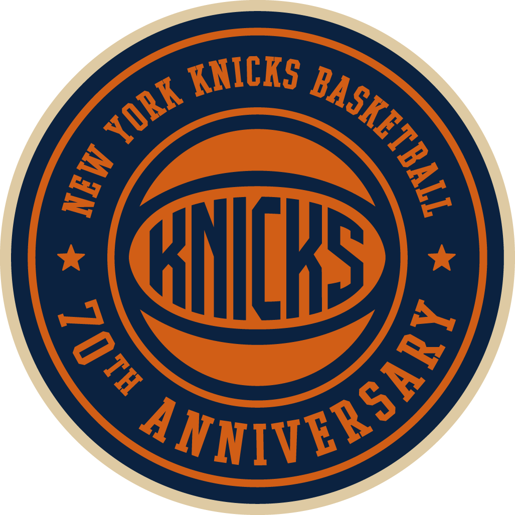 New York Knicks 2017 Anniversary Logo iron on heat transfer